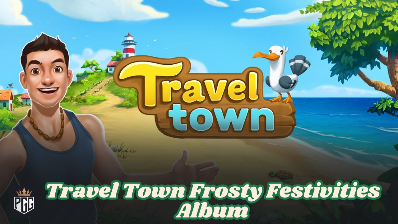 Travel Town Frosty Festivities Album All 18 Sets & Stickers List